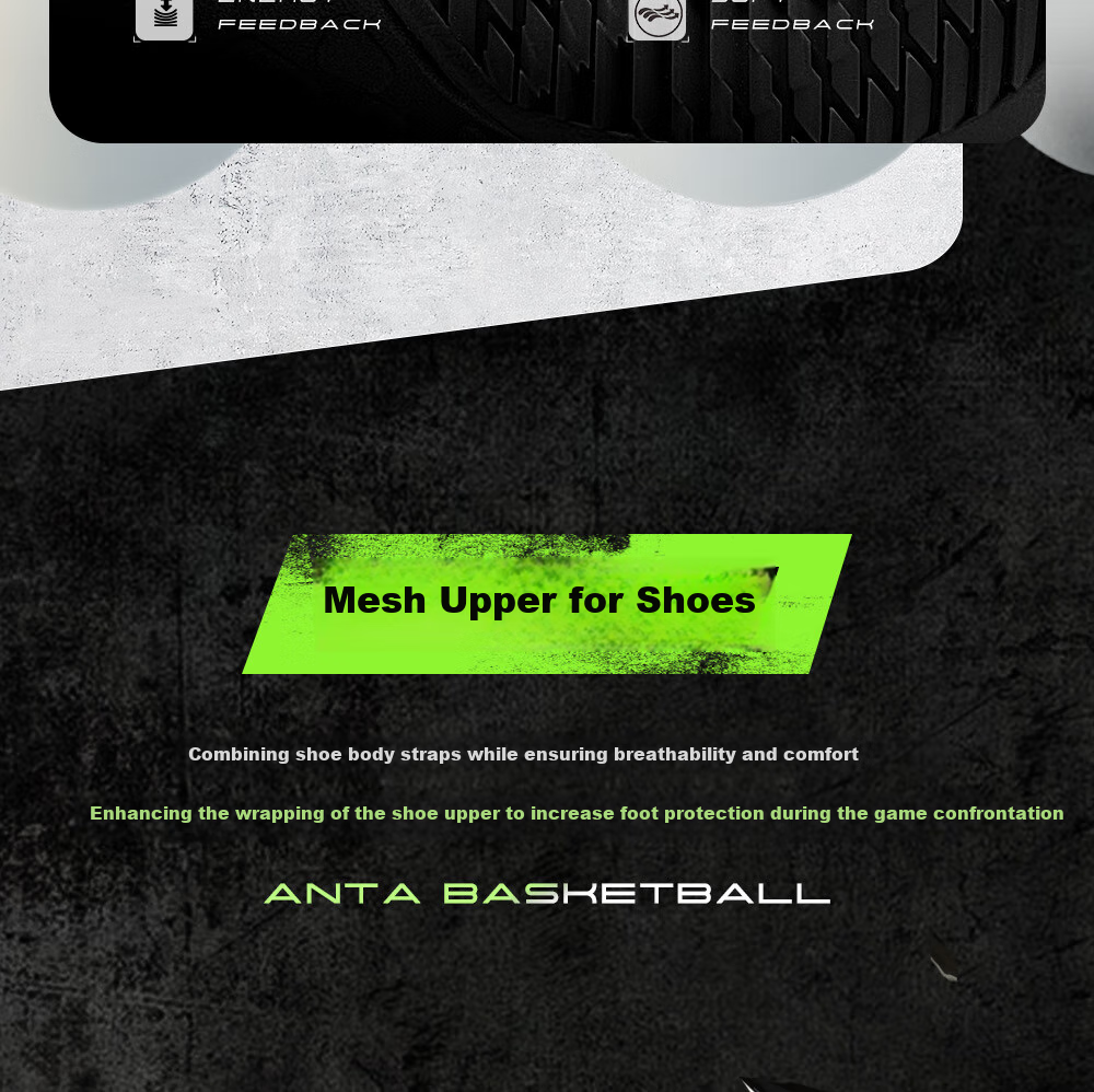 ANTA Children's Sports Shoes for Boys, Spring Wear-Resistant Practical Basketball Shoes with Cement Star Design A12511101 8