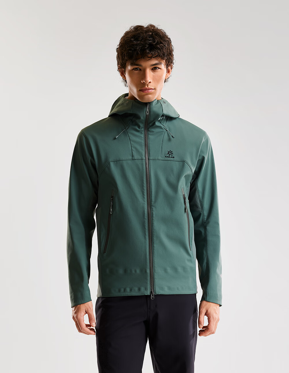KAILAS M8 IC-MAX Men's Softshell Jacket GTX 3L Windproof Water-Repellent Warm Breathable Hiking Coat 11