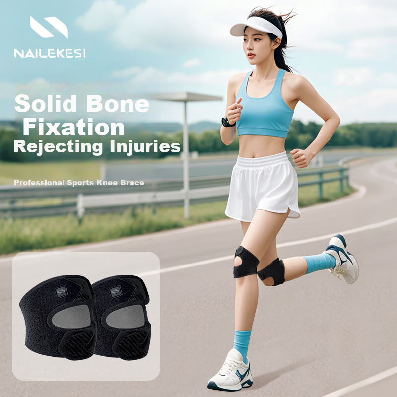 NAILEKESI N Sports Knee Brace for Women, Patellar Strap, Running Knee Support, Hiking And Mountaineering, Outdoor Professional Equipment
