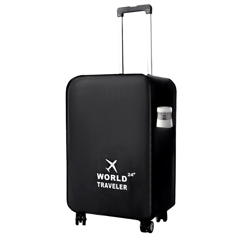 Lehuolvxing Luggage Protective Cover, 24-Inch Travel Suitcase, Baggage Case, Rainproof, Waterproof, Dustproof, Wear-Resistant Cover, Outer Case