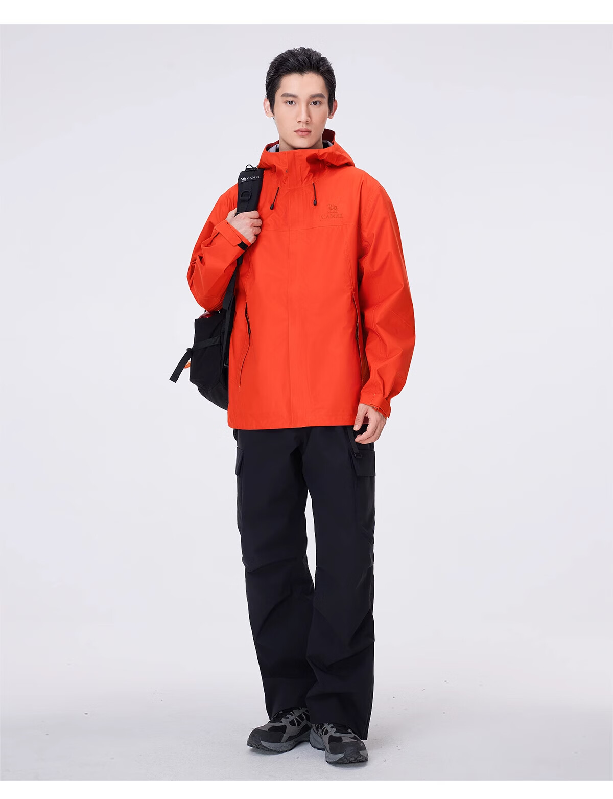 CAMEL Outdoor Hardshell Jacket for Men And Women, 3L Waterproof Rainproof Mountaineering Coat, Professional Storm Protection, Model 1864, Size L 21