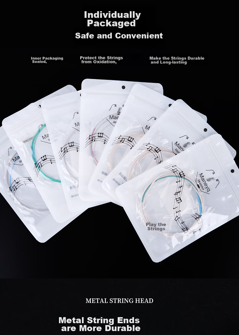 Maneryuepu Guzheng Strings, Universal Guzheng Strings, 6-10 Strings, 5 Pieces Per Pack, Guzheng Accessories 2