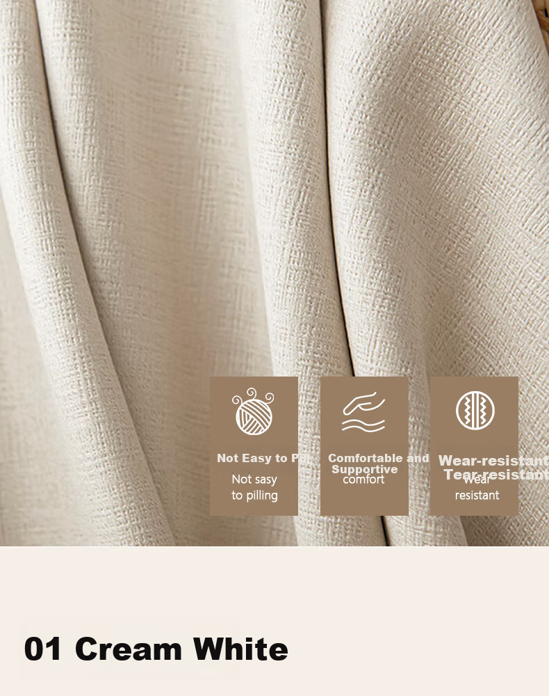 Ali Curtain, No Drilling Required, Hook-Type Blackout Curtain, High Sunshade for Living Room, Finished Curtain, Width 1.3 Meters, Height 1.8 Meters 10