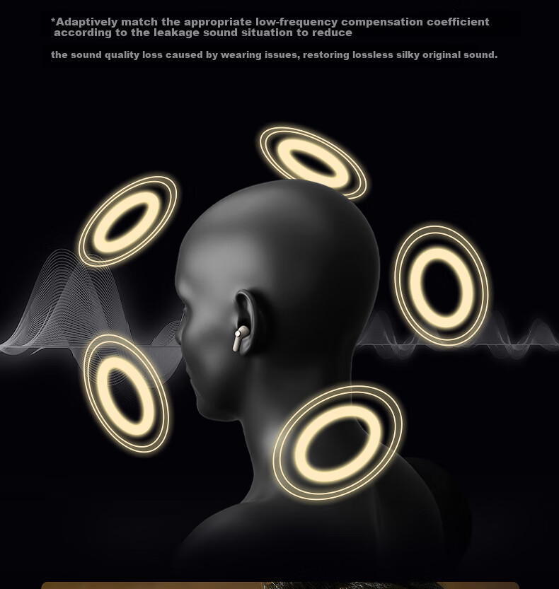IKF Find Max6 Quiet True Wireless Bluetooth Earphones Semi-In ANC Active Noise Cancellation LDAC High-Resolution Sound Quality for Sports Fitness, Compatible with Phones And Computers, Cloud Rock White 16