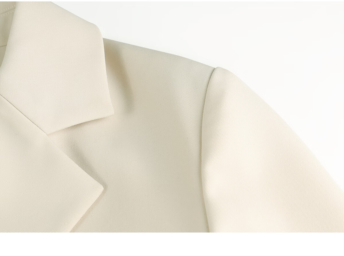 Taxiang Short Blazer Jacket for Women, Spring And Autumn High-End Style, Elegant Women's Suit Jacket Cardigan Top T51D035 5
