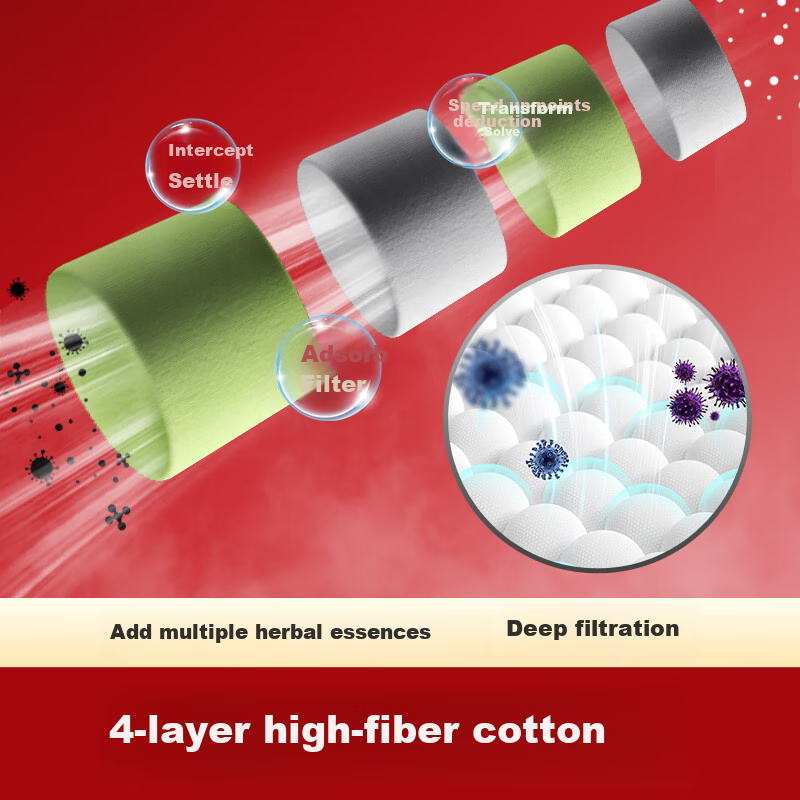 JOYO Disposable Cigarette Filter Tips 39 Heavy Filters Coarse Medium Fine Triple Use Holiday Gift 100 Pieces