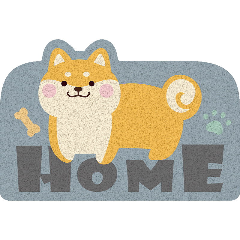 Dajiang Entrance Door Mat, Cartoon Fun Design for Entryway, New Style 2026, Loop Pile Doormat, 80x120cm