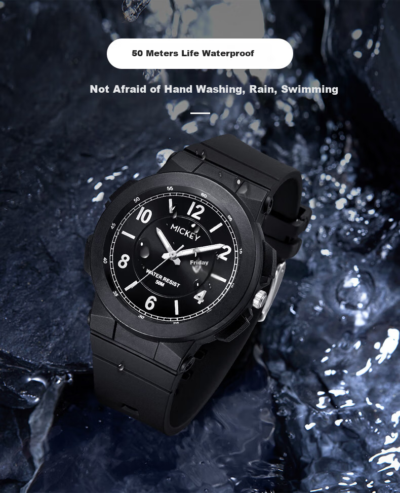 Disney Student Watch, Simple Waterproof Quartz Watch, for Teenagers in Middle And High School, Exam Watch, Back-To Gift for Students 8