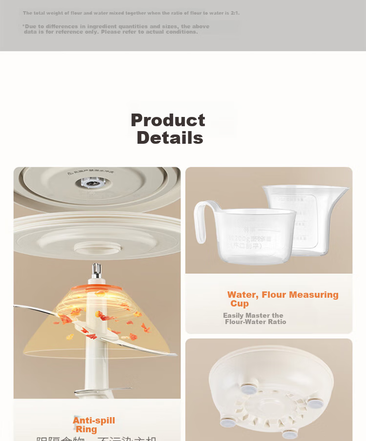 Joyoung Home Use 2.8L Meat Grinder, Smart Dough Kneader, Dumpling Filling Chopper, Vegetable Processor S26-LA586 29