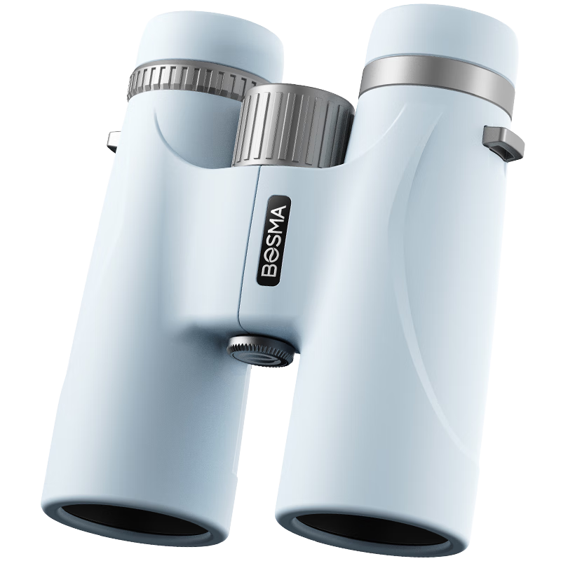 BOSMA Tern 7x42 High-Power HD Wide-Field Binoculars for Outdoor Travel Birdwatching Theater Performance (Mica White)