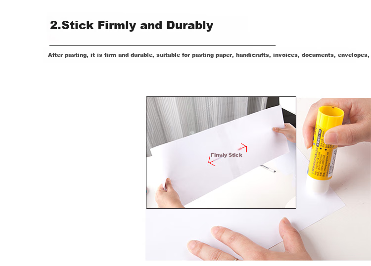 GuangBo 36g Quick-Drying PVA Solid Glue Stick/glue, Study Office Finance Handcraft General-Purpose Glue Stick, 12-Pack, Office Stationery, JS5503 4
