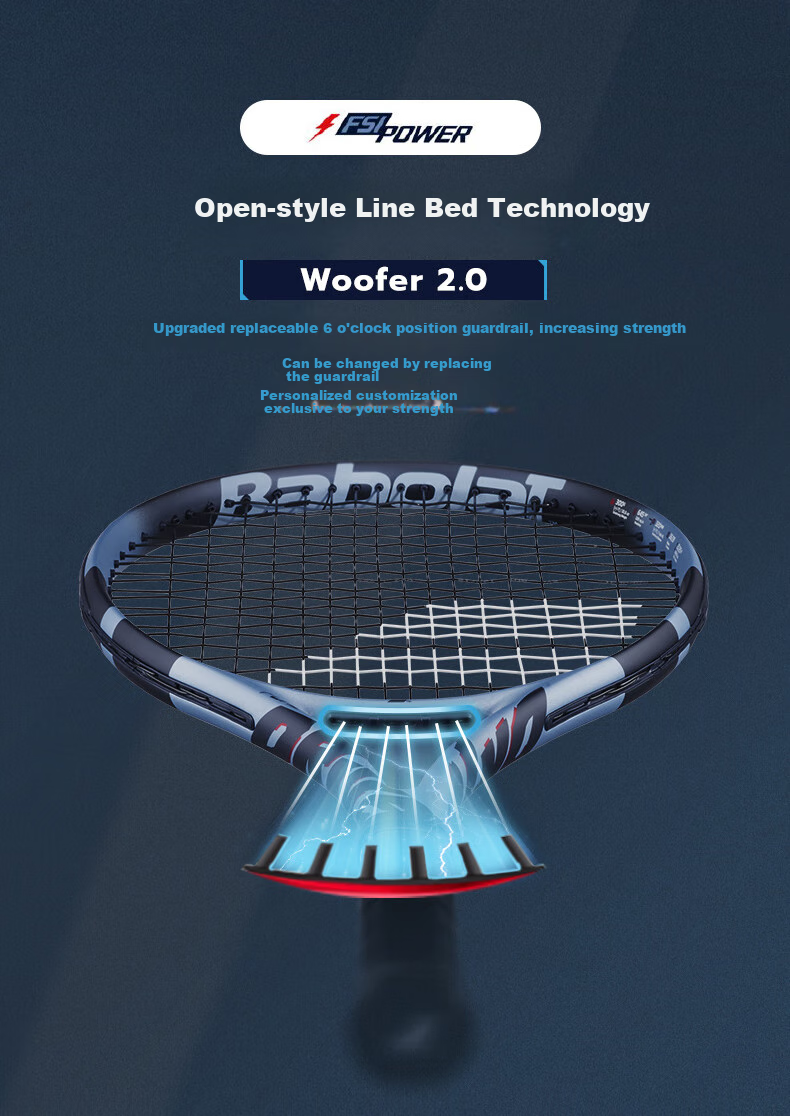 Babolat PURE DRIVE Professional Carbon Tennis Racket Babolat 2025 Model PD Li Na Wang Xin Yu [Pre-Strung] 3