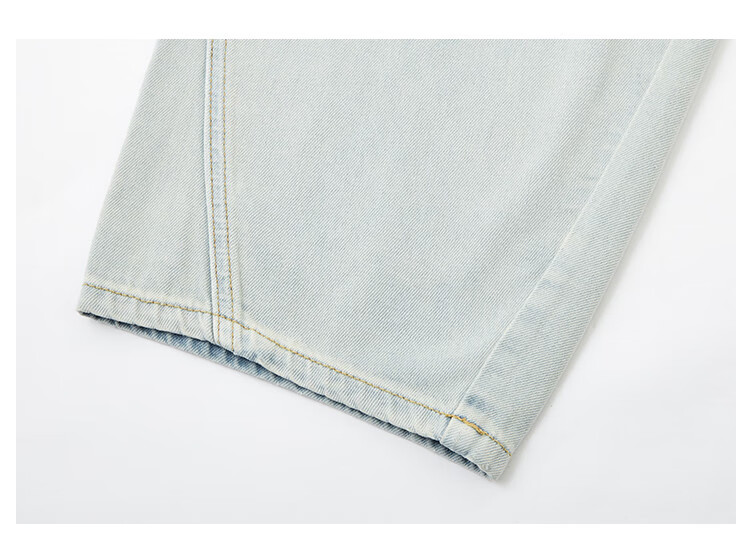 Dme [High-Waisted Ripped Jeans] Summer Loose-Fitting Slimming Lantern-Shaped Harem Jeans for Wome 5