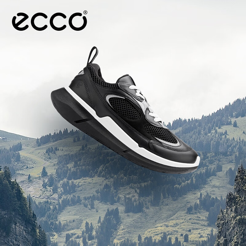 ECCO BIOM 2.2 Women's Shoes, Lightweight Athletic Running Shoes, Walking 830883, Black, Size 35