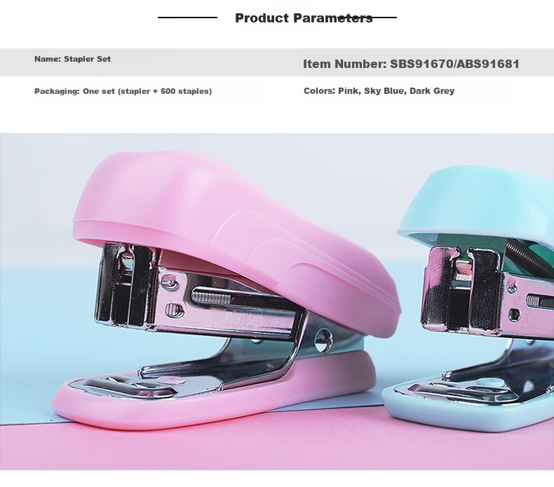 M&G Stapler, Anti-Jam Hand Stapler, Office Supplies, Student Exam Paper, No. 12 Stapler, Random Color, Single Pack, ABS916CJ 2