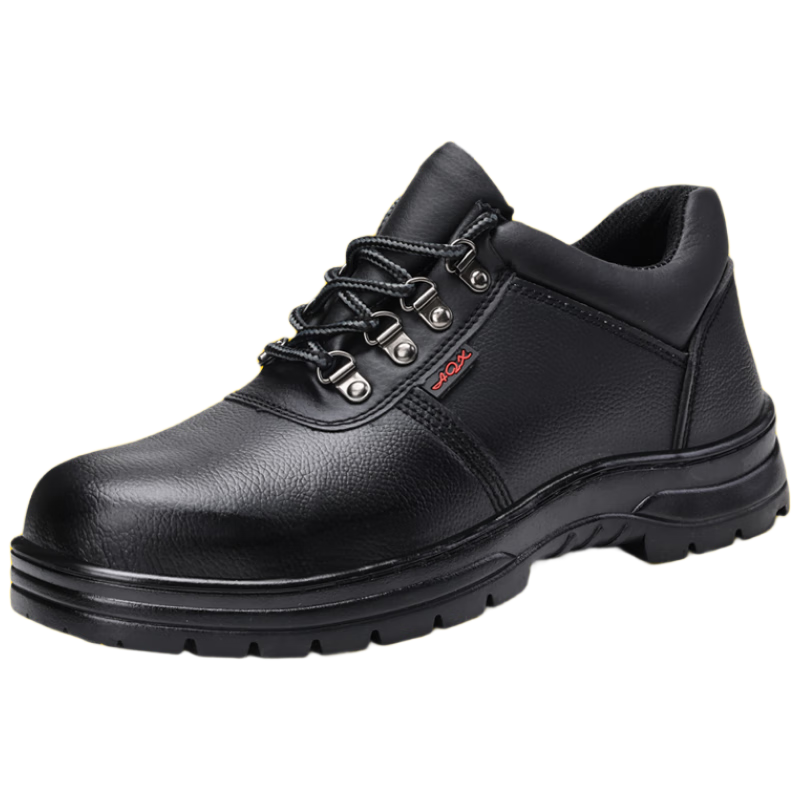 GUYISA Men's Safety Work Shoes Steel Toe Waterproof Dustproof Comfortable Durable Construction Site Shoes 876 Size 42