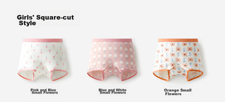 Bananain 501C Children's Underwear for Boys And Girls, Big Kids' 10A Antibacterial Teenage Developmental Period Boxer Briefs And Triangle Briefs, Baby Underwear 19