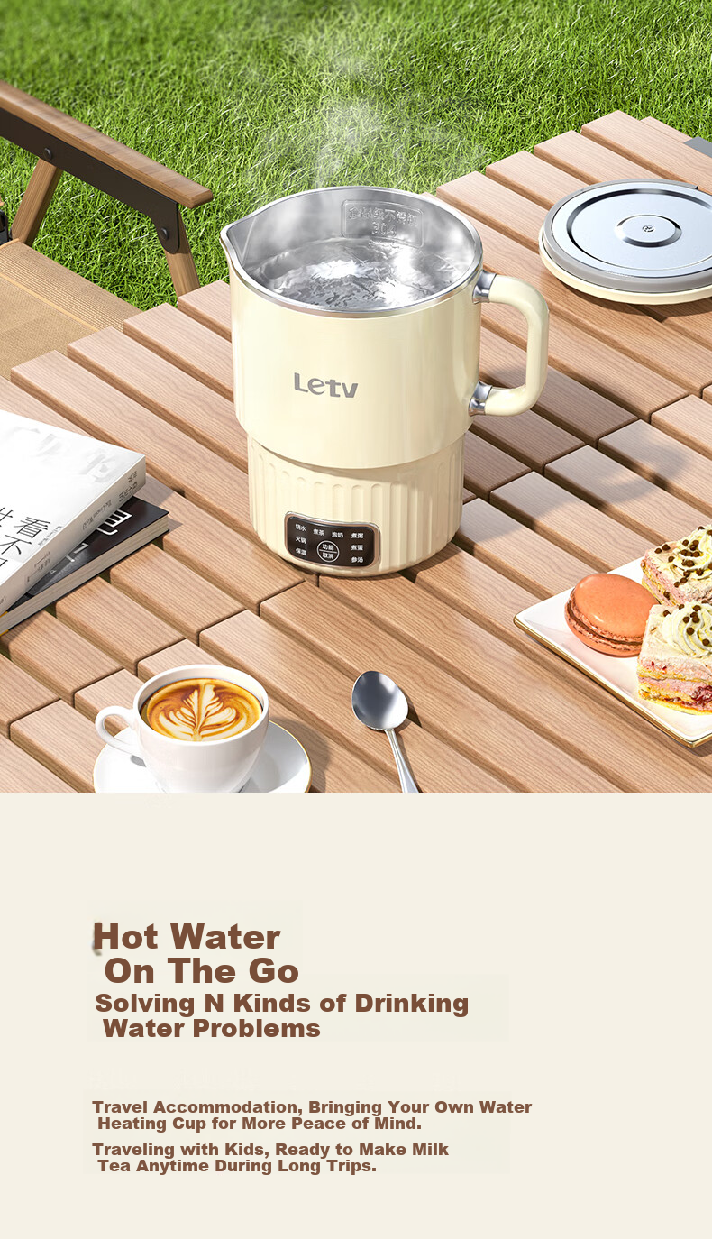 LeTV TV Automatic Water Filling Electric Kettle Bottom Water Supply Embedded Tea Table Kung Fu Tea Kettle Water Boiling Drinking Water Heating Integrated Pump Glass Tea Pot Insulated Brewing Kettle 5
