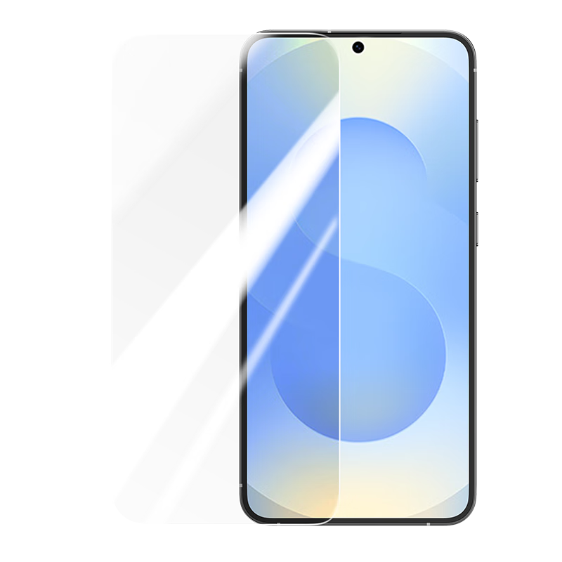 UGREEN Tempered Glass Screen Protector for Samsung S24+/25+, Galaxy S24+/25+ Full Coverage 2025 HD Anti-Fingerprint Shatterproof Film, Anti-Sweat Protective Film