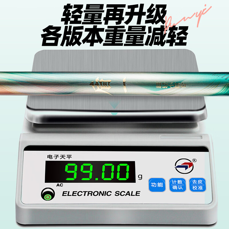 GW New Product Shield Yichao Ultra-Light Small Comprehensive 4.5-Meter Platform Fishing Rod, Hand Rod 37mm Offset 28mm Adjustable Carbon Fiber Fishing Rod, Ultra-Light And Ultra-Hard