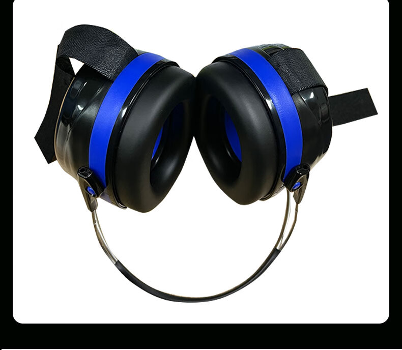 VIAN Industrial Noise Reduction Ear Muff Helmet-Style Ear Cover with Safety Helmet Headphones H9B Neckband Ear Muff (Noise Reduction 31dB) 9