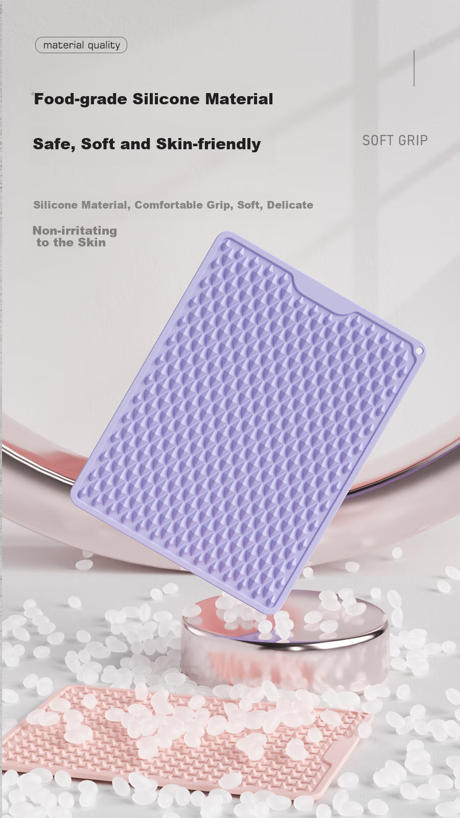 Xinyiwanjia Soft Silicone Pressure Plate, Ultra-Slow Running Pad, Foot Massage Mat, Insole Running Pad, Indoor Arch Support, Thick Toe Pressure Plate, Foot Pad 11