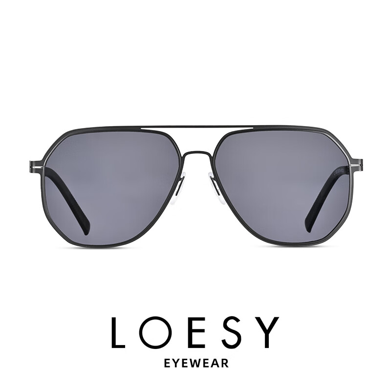 Солнцезащитные очки LOESY Ultra-Light 18g, поляризованные, УФ-защита, для мужчин, черный