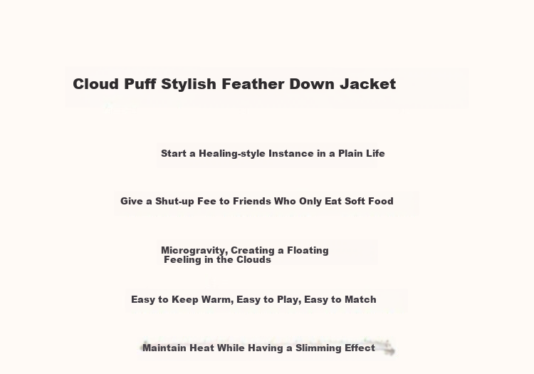 Dme [Cloud Stroll] Winter Thickened Warm 90% Duck Down Hooded Puffer Jacket Short down Coat Women's Elegant Outerwear 1