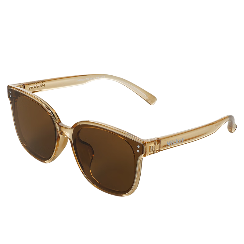 Disney Parent-Child Sunglasses, Classic Square Frame for Men And Women, Large Outdoor Travel UV Protection Glasses