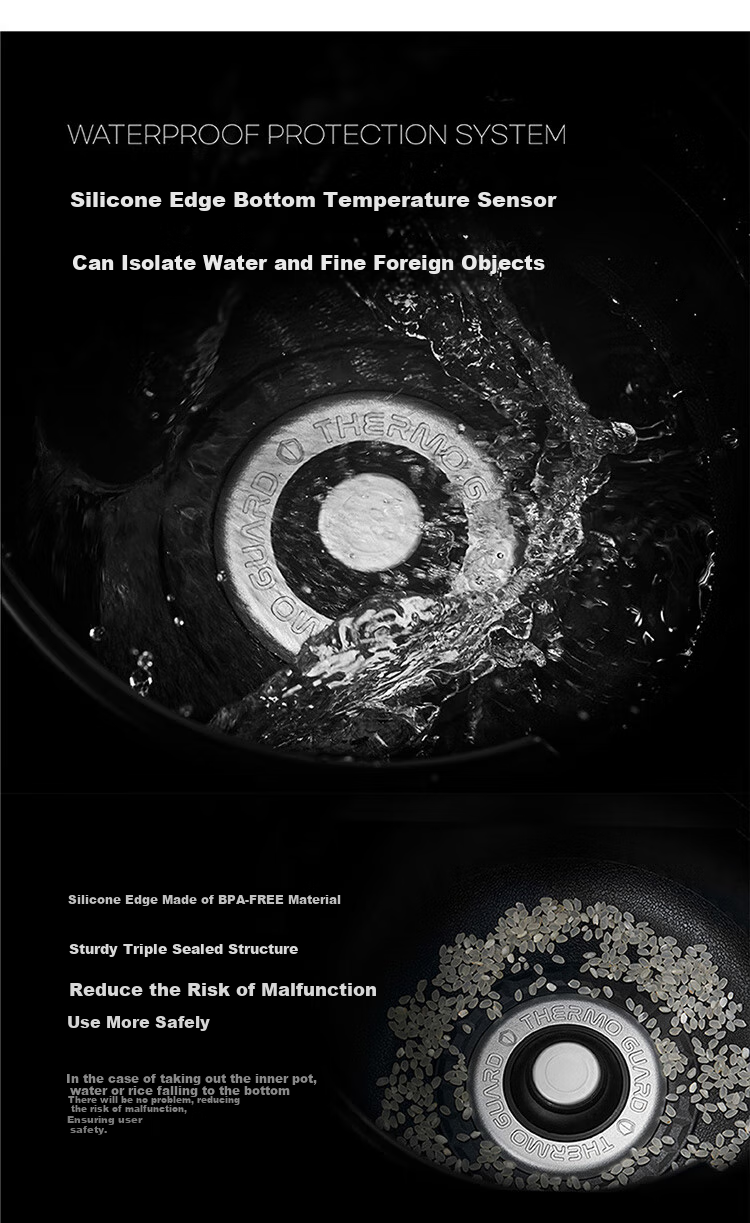 CUCHEN Korean Imported Rice Cooker Dual Inner Pots Replaceable 0-Coating Inner Pot 3L Household IH Electromagnetic 2.1x High-Pressure Heating Multifunctional Rice Cooker [New Arrival] 18