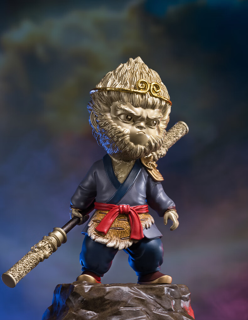 Master Tong "Wukong the Peerless Hero (Cute Version)" New Monkey King Copper Figurine Valentine's Day Gift 15