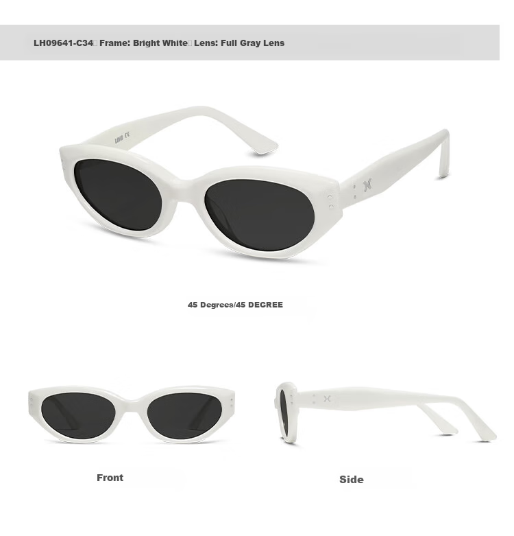 LOHO 2026 New Small Frame Sunglasses for Women, Cat Eye GM Sunglasses for Men, UV Protection, Specially Designed for Driving 13