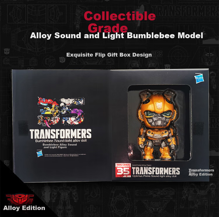 BIG TAYLOR Transformers Action Figure, Official Alloy Optimus Prime Toy Gift Box, Birthday Present for Boys And Girls, Back-To Season Gift for Students 8