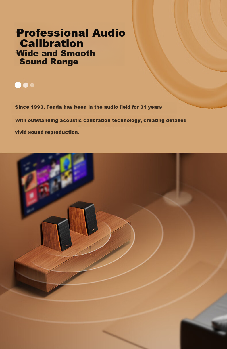 F&D R28BT Plus Upgraded Bestseller, Bluetooth Speaker with Multimedia 2.0, Active Audio System for Desktop Computer, TV, Home KTV, High-Quality Sound with Subwoofer 3
