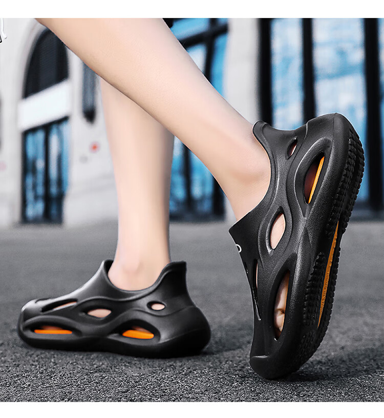CARTELO Men's Sandals, Summer Breathable Beach Shoes, Comfortable Closed-Toe Men's Sandals 12