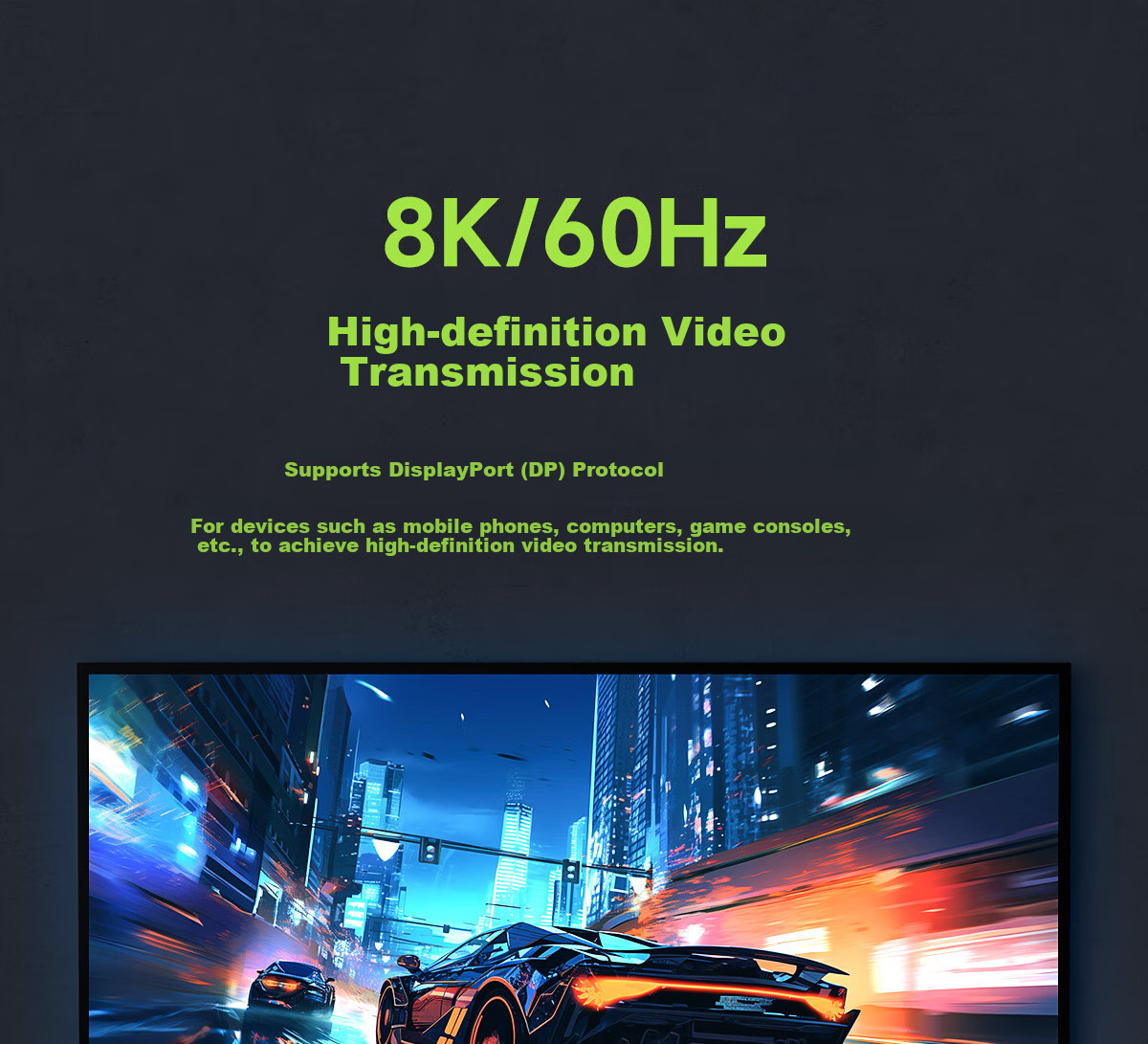 Hagibis Full-Function Digital Display Data Cable Compatible with Thunderbolt 4, Dual-Head USB4, Suitable for IPhone 17 Charging Cable, PD Fast Charging, Hard Drive High-Speed Transmission, Silicone Video Cable 11