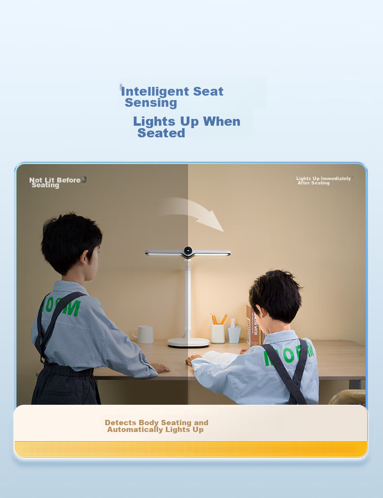 Panasonic Reading Desk Lamp (Eye Protection Lamp) AAAA Grade Eye Protection Full Spectrum Children's Study Horizontal Lamp Head Aim T10 14
