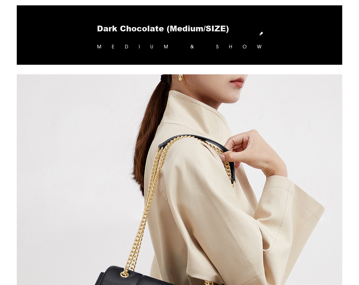 Cnoles Chain Bag for Women, Diamond Pattern Shoulder Crossbody Bag, High-End Underarm Bag, Birthday And 520 Gift for Girlfriend Or Wife 22