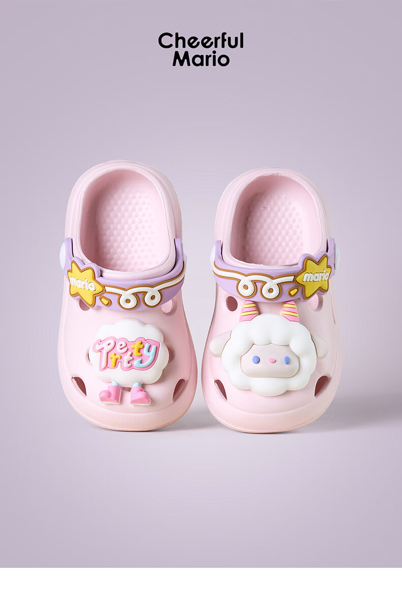 Cheerful Mario Crocodile Kids Summer Slippers Boys Clogs Non-Slip Indoor Bath Toddler Sandals Baby Beach Shoes 11