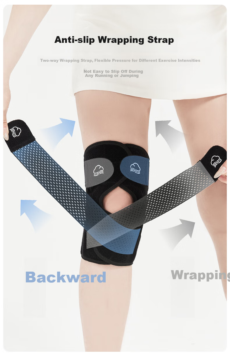 AURBOSHI Japanese Sports Knee Brace for Medical Meniscus Ligament Patella Injury, Specialized for Effusion And Arthritis, Suitable for Running And Hiking, for Men And Wome 7