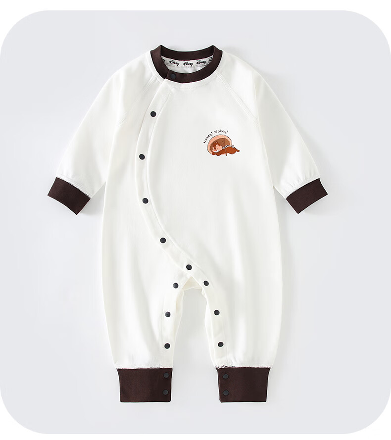Disney Baby Newborn Cotton Romper Spring Autumn Full Moon Crawling Suit 66cm 2