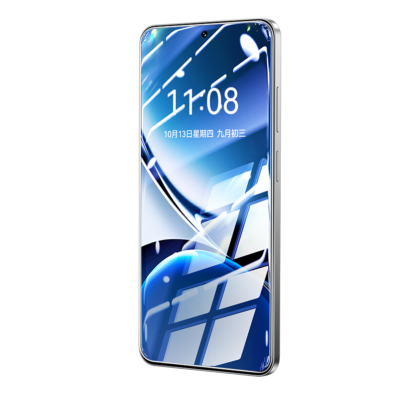 BIAZE [Triple Enhanced 2 Pieces] Tempered Glass Screen Protector for Redmi Turbo 4, Xiaomi Turbo 4 Phone Protective Film, HD Full Screen Anti-Scratch Wear-Resistant Anti-Fingerprint Glass Protection JM599