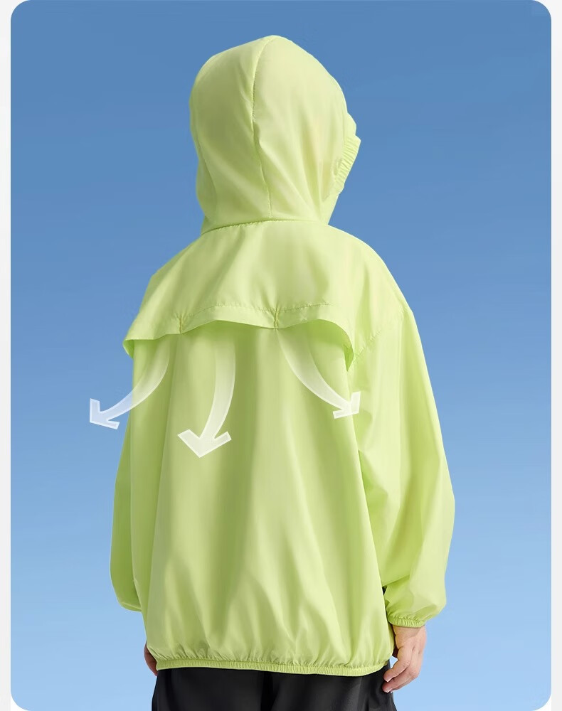 Zuoxi Boys' Sun Protection Clothing, Outdoor Children's Summer Sun Protection Thin Jacket, 2026 New Style Skin Coat, Blue, Size 110 6
