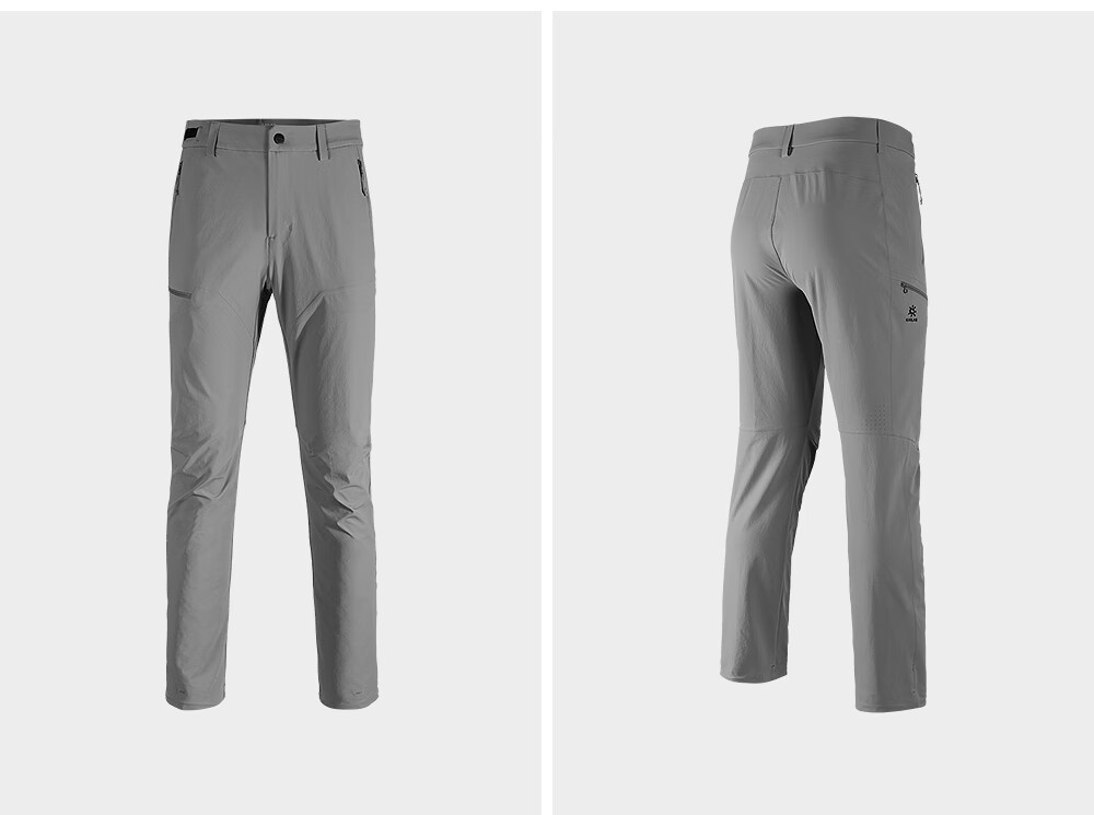 KAILAS T10 Soft Shell Pants for Men, CORDURA Reinforced Wear-Resistant Elastic Breathable Outdoor Hiking Windproof Pants 21