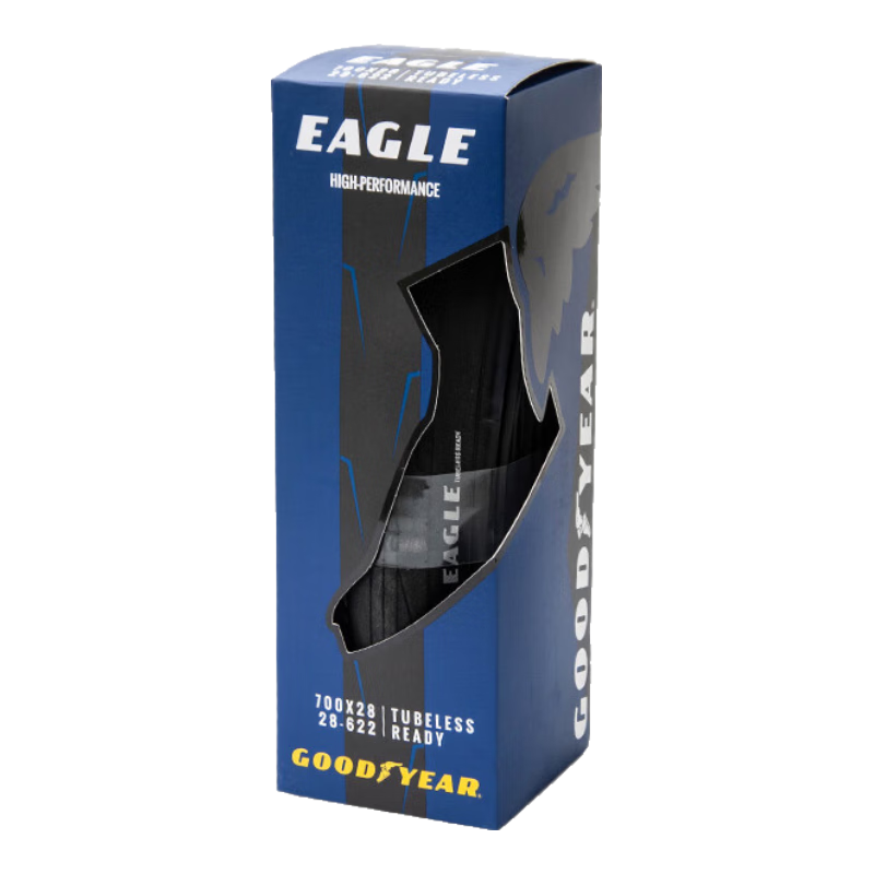 Goodyear Bicycle Road Bike Accessory 700×28 Tire EAGLE All-Purpose Puncture-Resistant Tubeless Tire Black