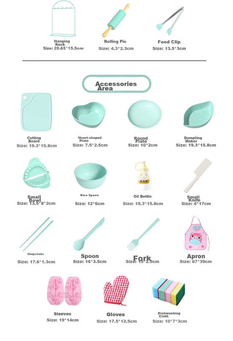 Shiwanzhenzhu Mini Kitchen Real Cooking Set, Edible Kitchen Playset, Birthday Gift for Boys And Girls Aged 7-14 14