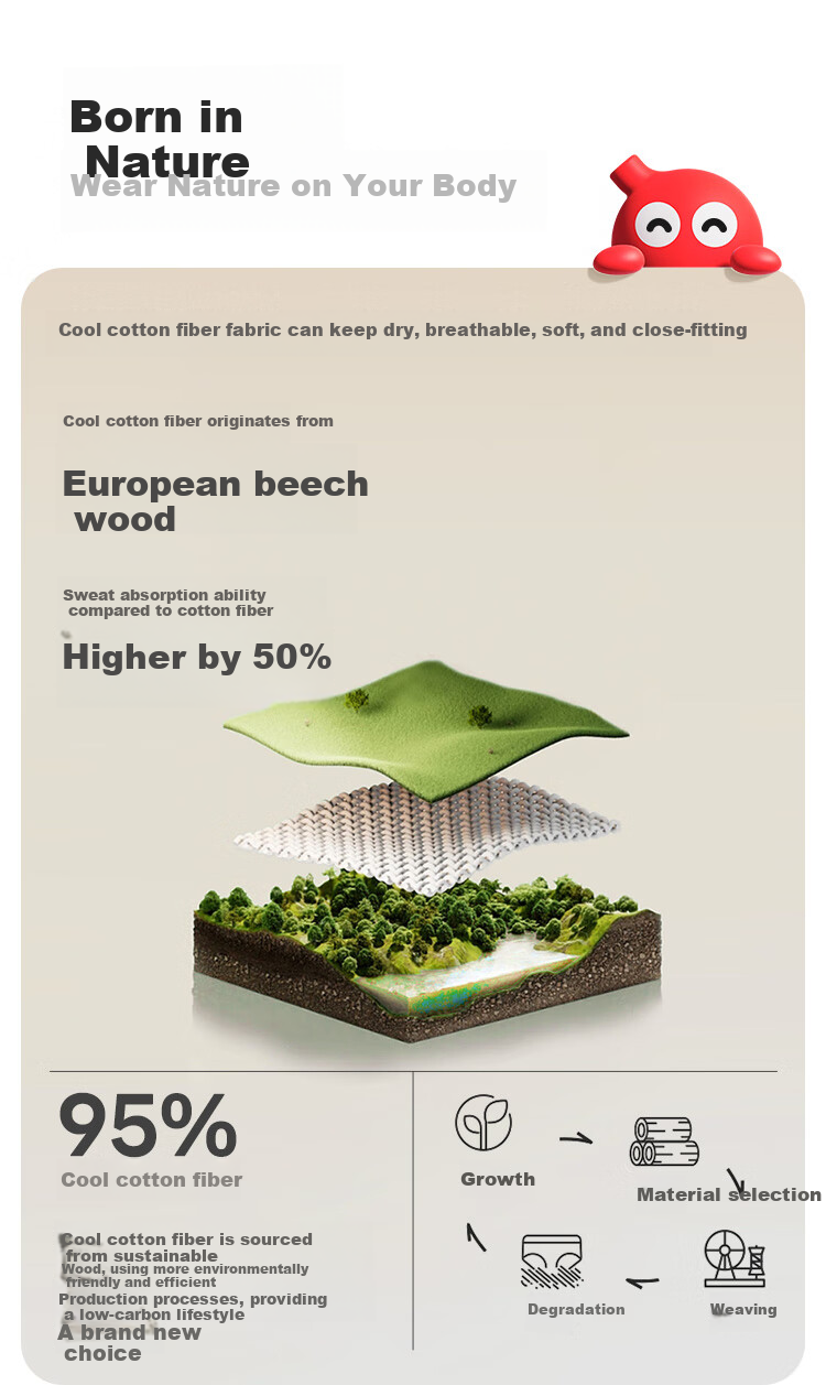 Hodo Children's Underwear, Boys And Girls Mid to Big Kids Boxer Briefs, Modal Antibacterial Comfortable Pants, 3 Pairs 4025 Combination 165 7