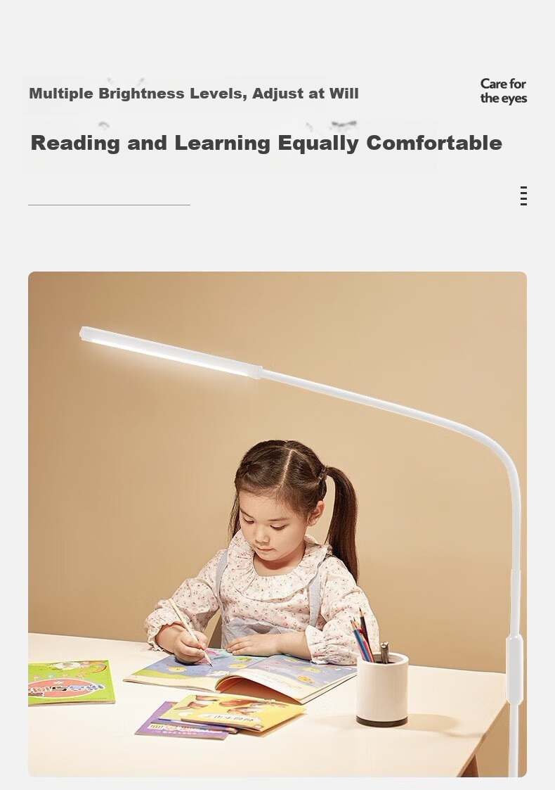 ONEFIRE Floor Lamp, Living Room Floor Lamp, Study Eye-Protection Lamp, Bedroom Bedside Lamp, Piano Lamp, Standing Reading Lamp, Study Room Lamp 8
