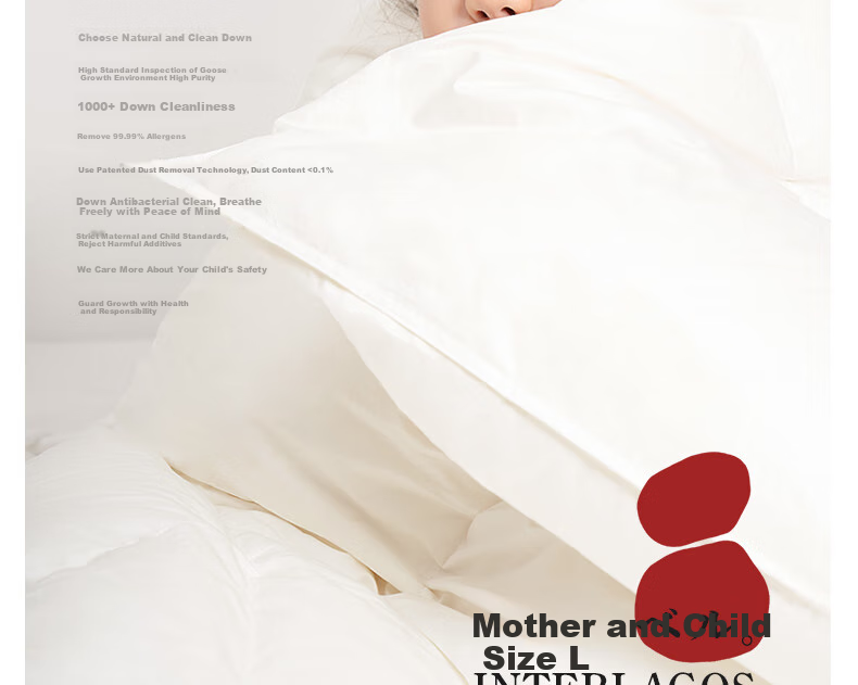Interlagos Class A 90% White Goose down Comforter, Imported from Japan, Air Conditioning Quilt, 320g, 220*240cm, White 21