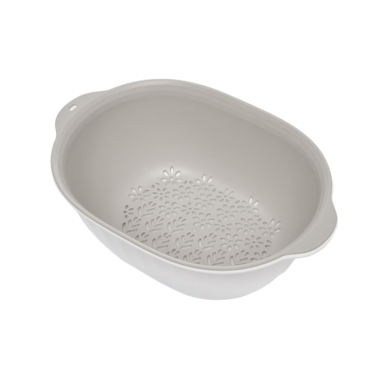 JD Original Double-Layer Draining Basket, Vegetable Washing Basin, Fruit Basket, Colander, Large Size